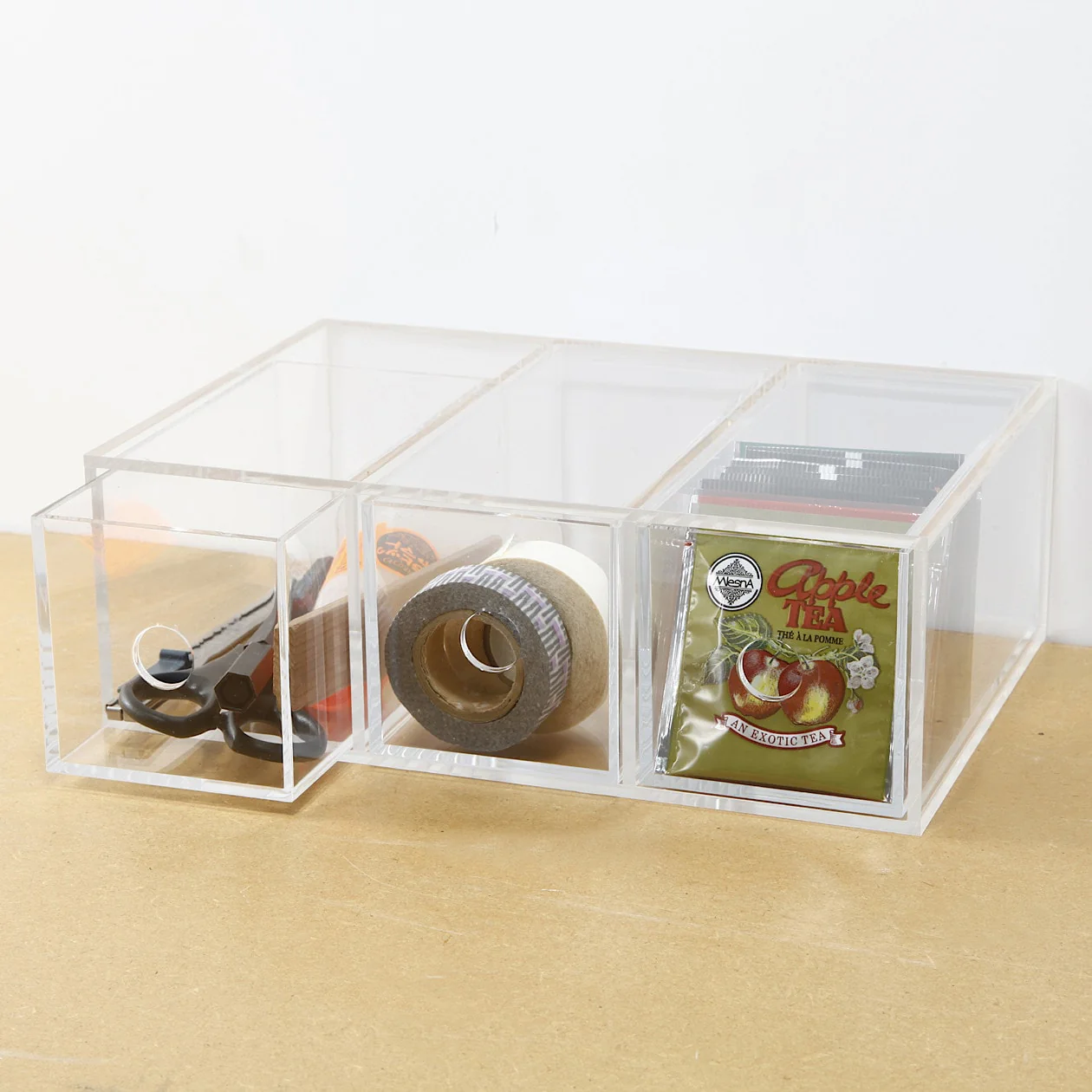 Acrylic Storage Unit - 3 Drawers - Image 3
