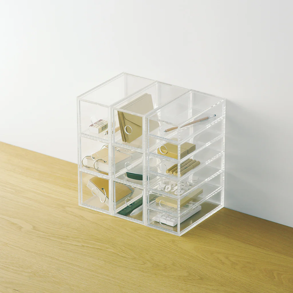 Acrylic Storage Unit - 3 Drawers - Image 5