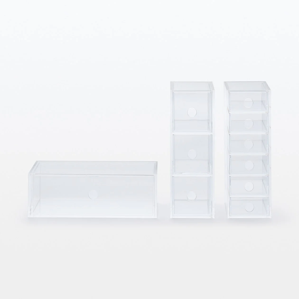 Acrylic Storage Unit - 6 Drawers - Image 3