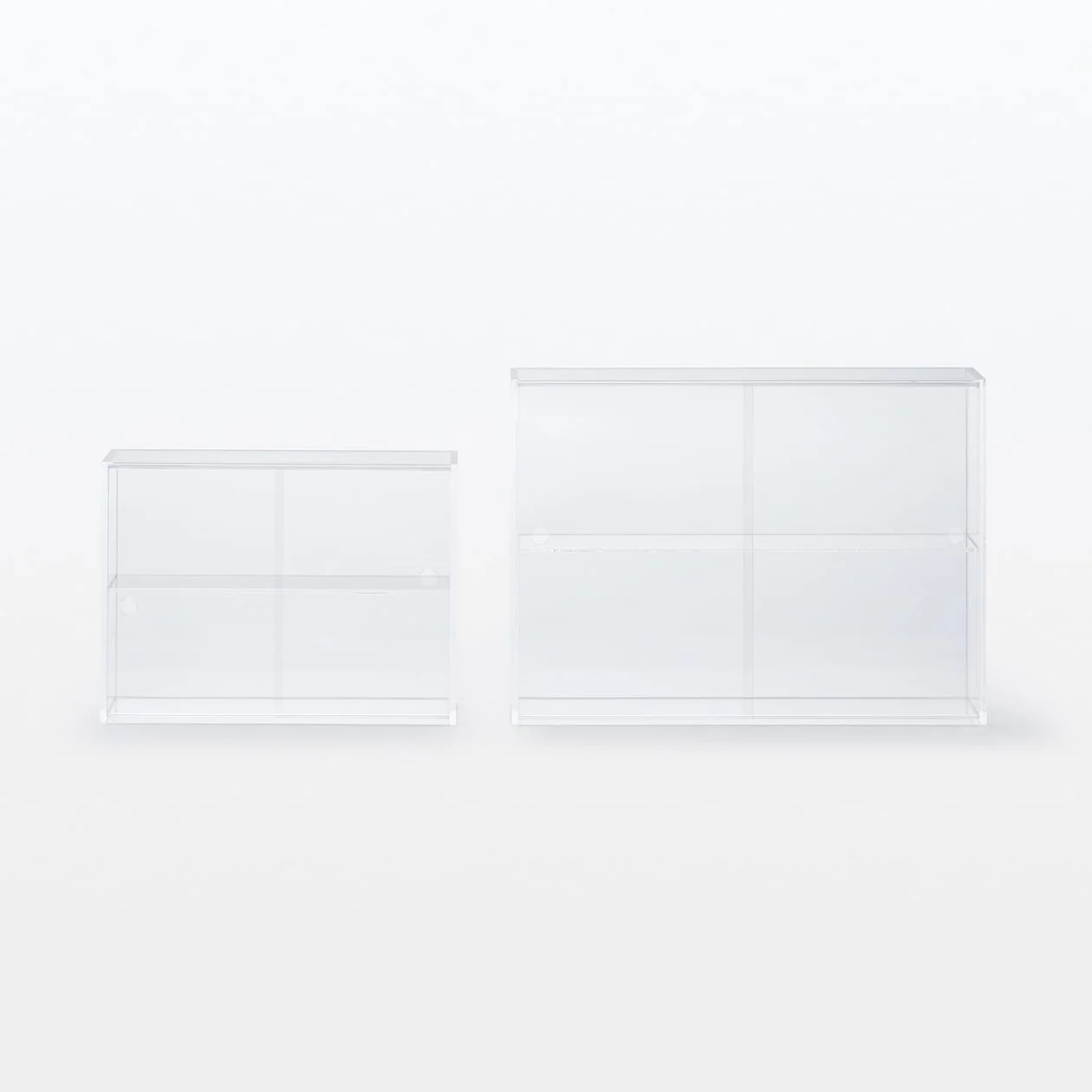 Acrylic Display Case With Sliding Doors - Small - Image 4