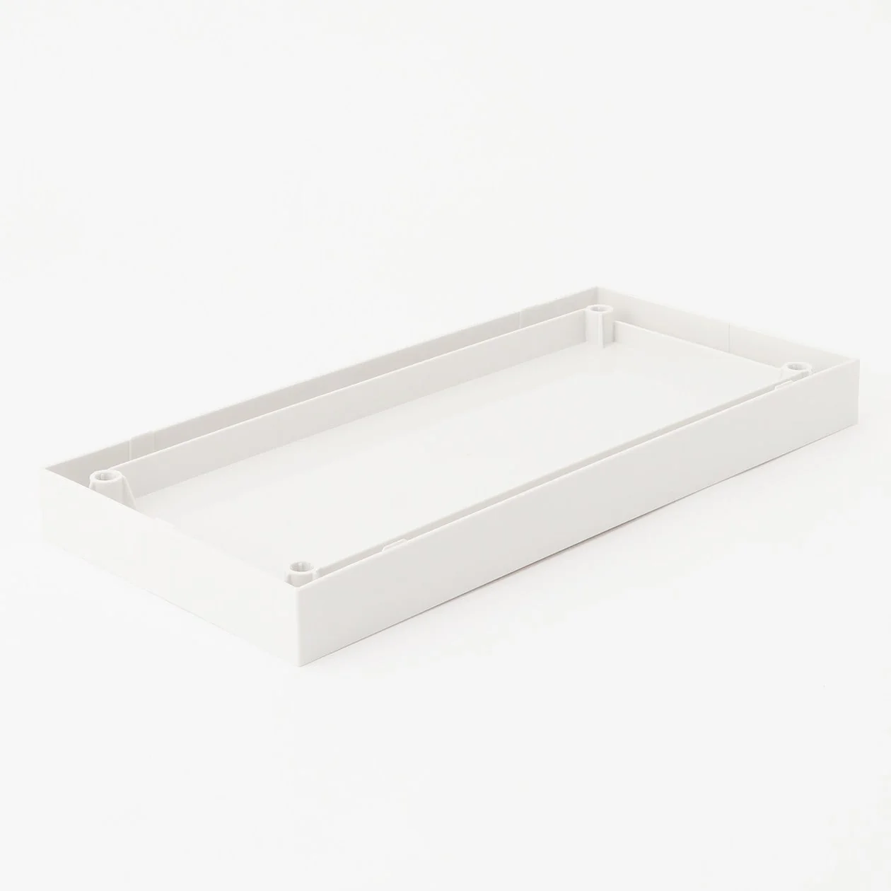 Castor-Attachable Lid For Wide PP File Box - White Grey - Image 5