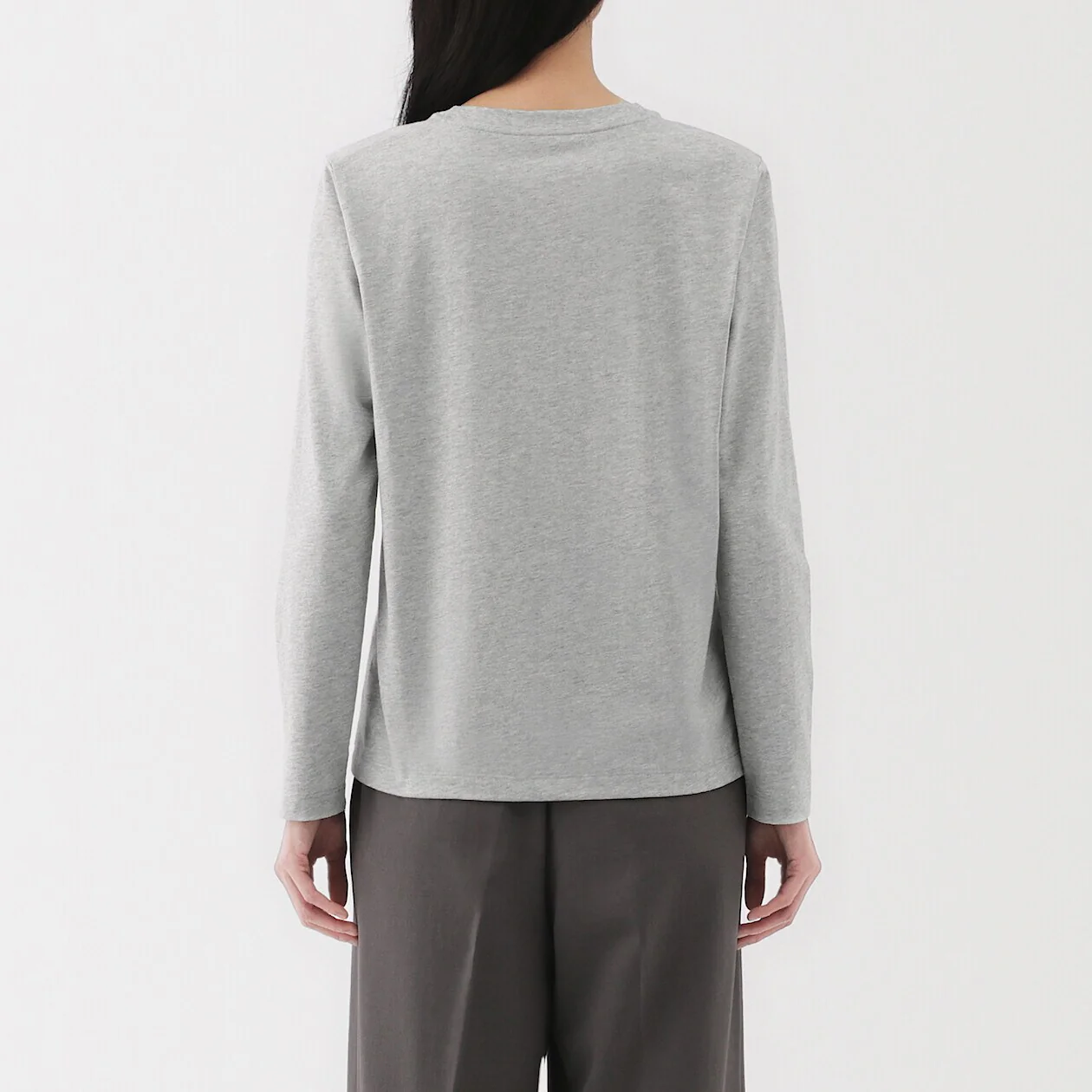 Jersey Crewneck Long Sleeve T-Shirt - Image 19