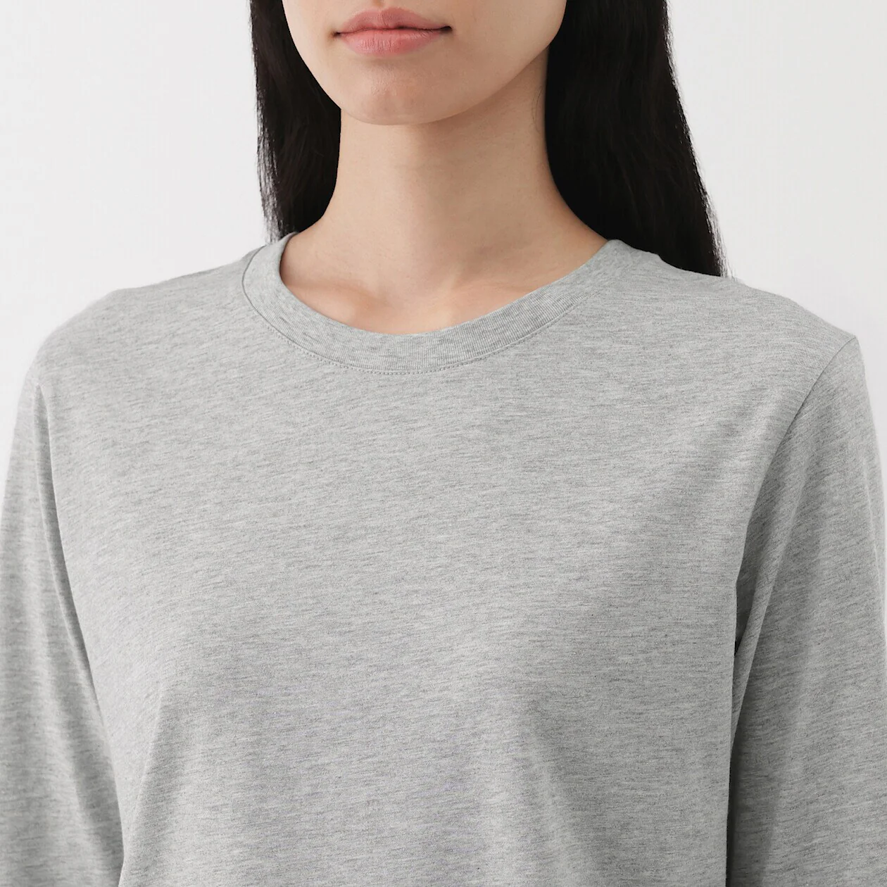 Jersey Crewneck Long Sleeve T-Shirt - Image 20