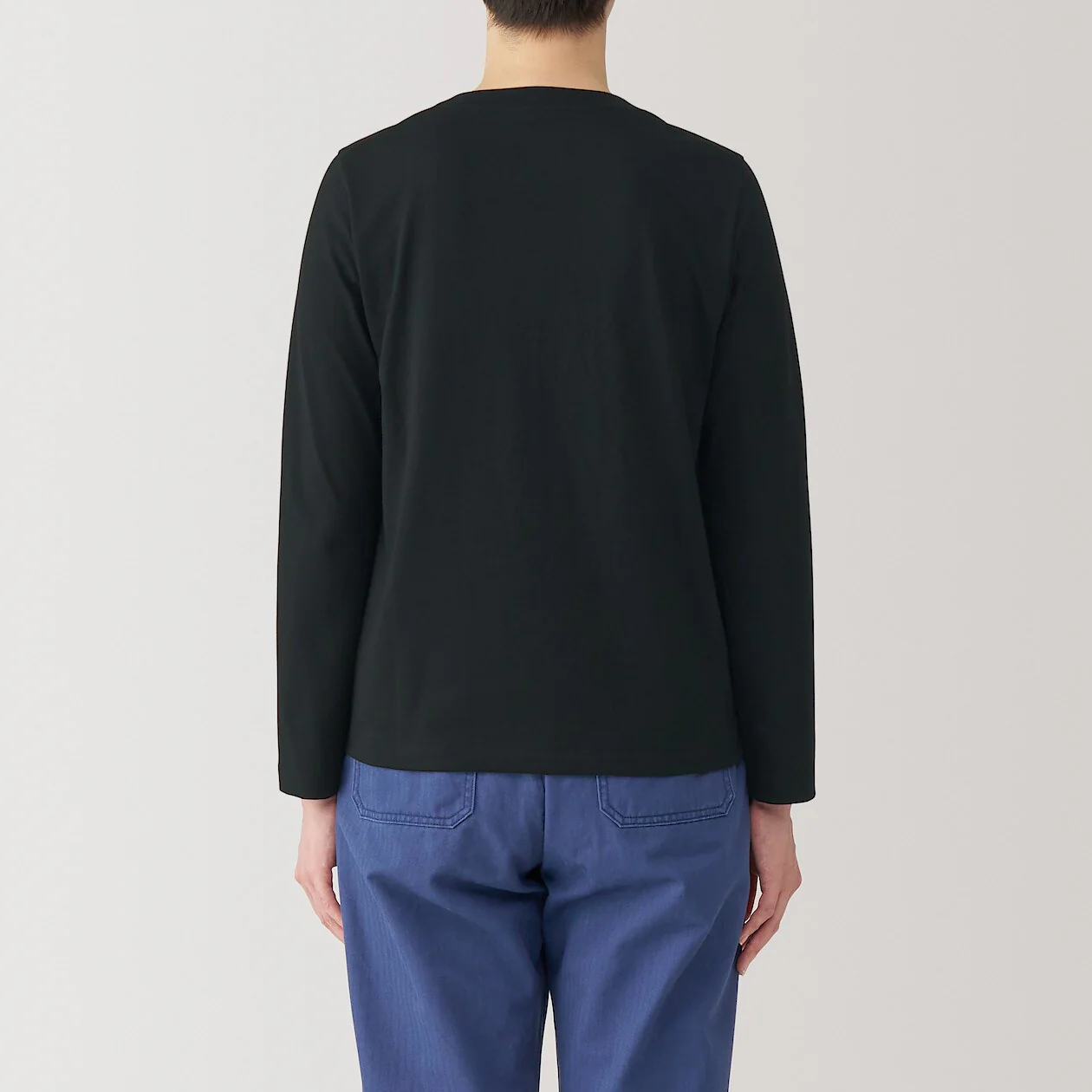 Jersey Crewneck Long Sleeve T-Shirt - Image 26