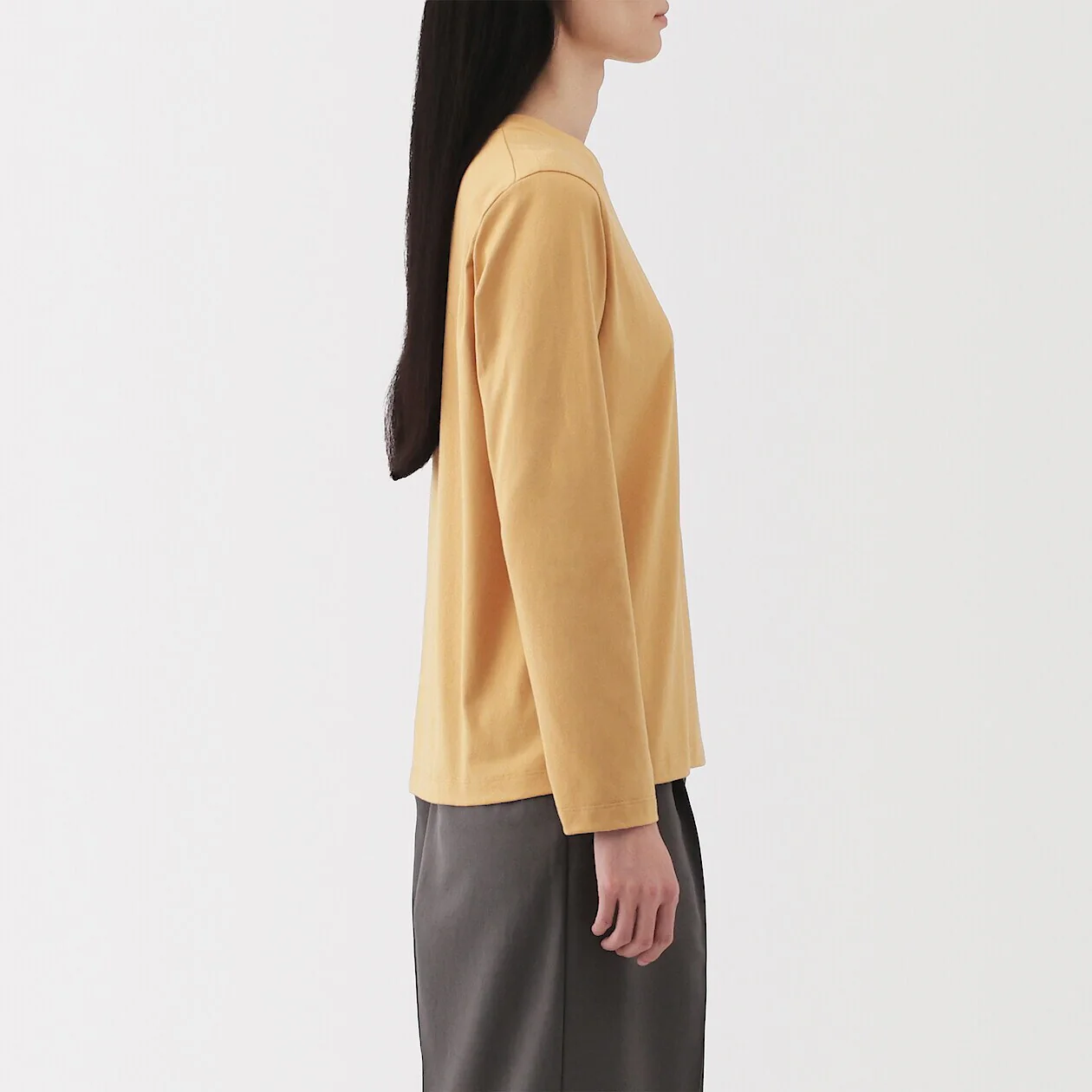 Jersey Crewneck Long Sleeve T-Shirt - Image 33