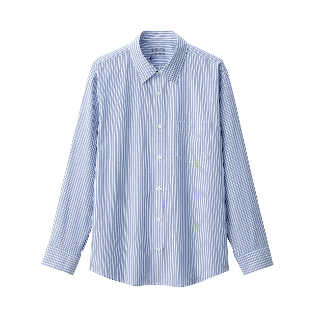Washed Broadcloth 100% Cotton Long Sleeve Shirt - Image 15