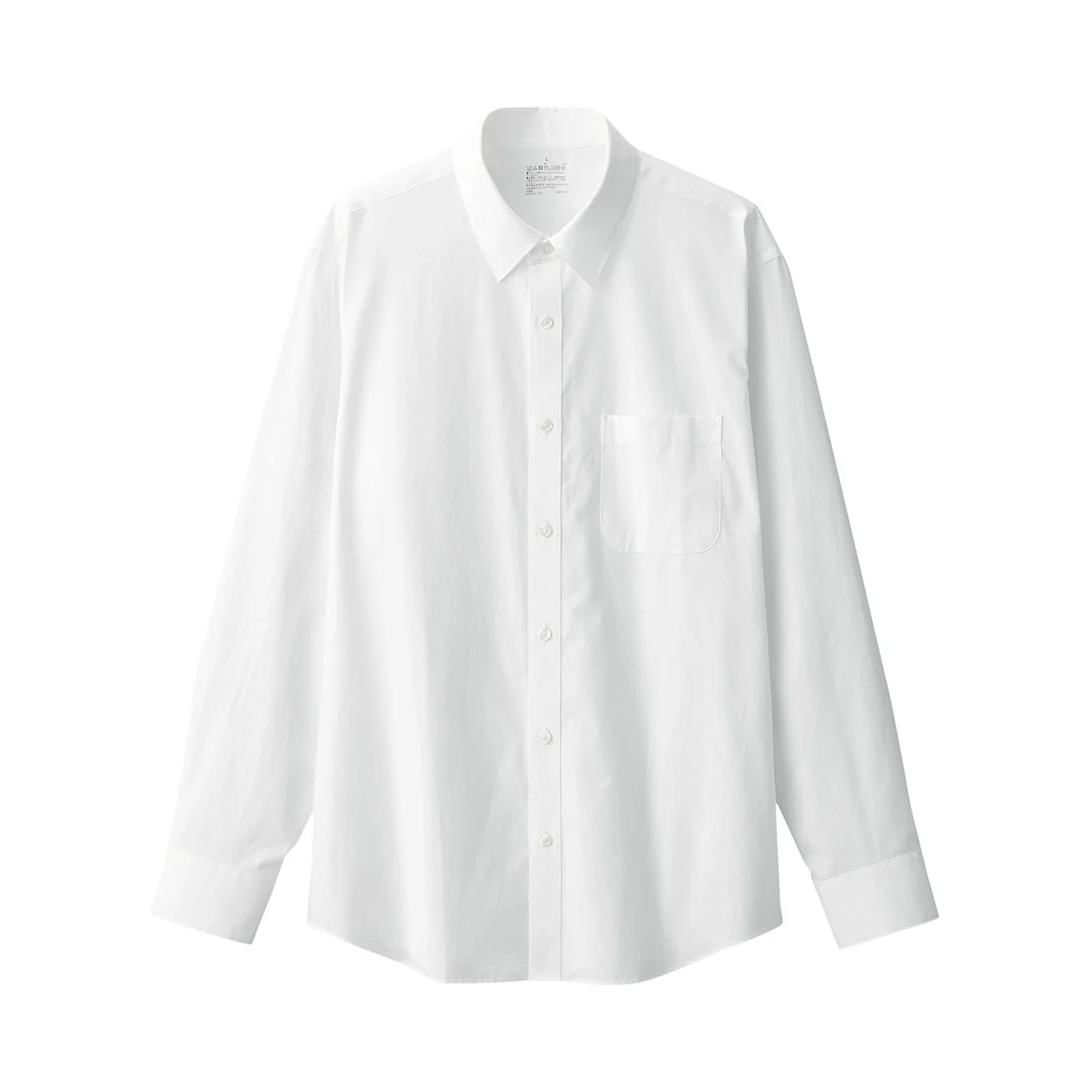 Washed Broadcloth 100% Cotton Long Sleeve Shirt - Image 23