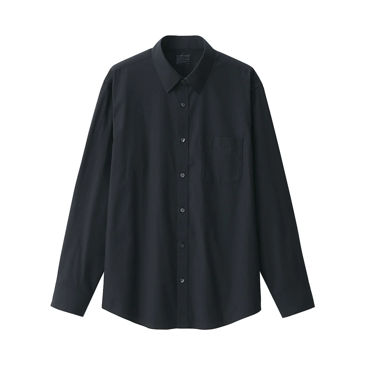 Washed Broadcloth 100% Cotton Long Sleeve Shirt - Image 39
