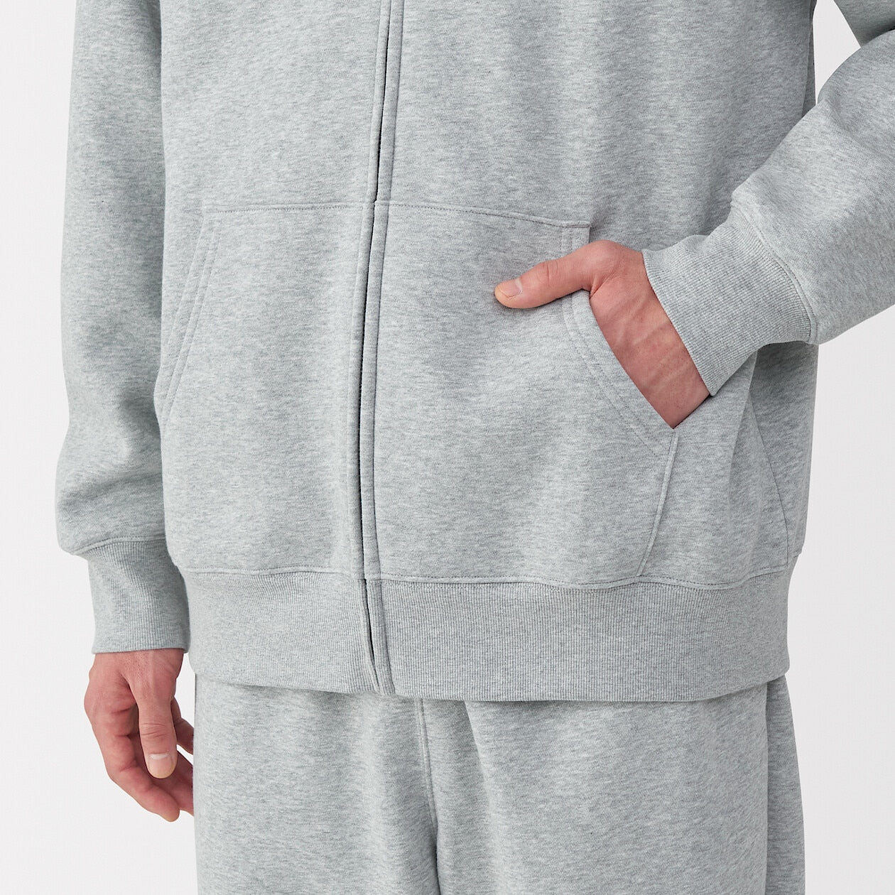 Zip Up Sweatshirt Hoodie - Image 15