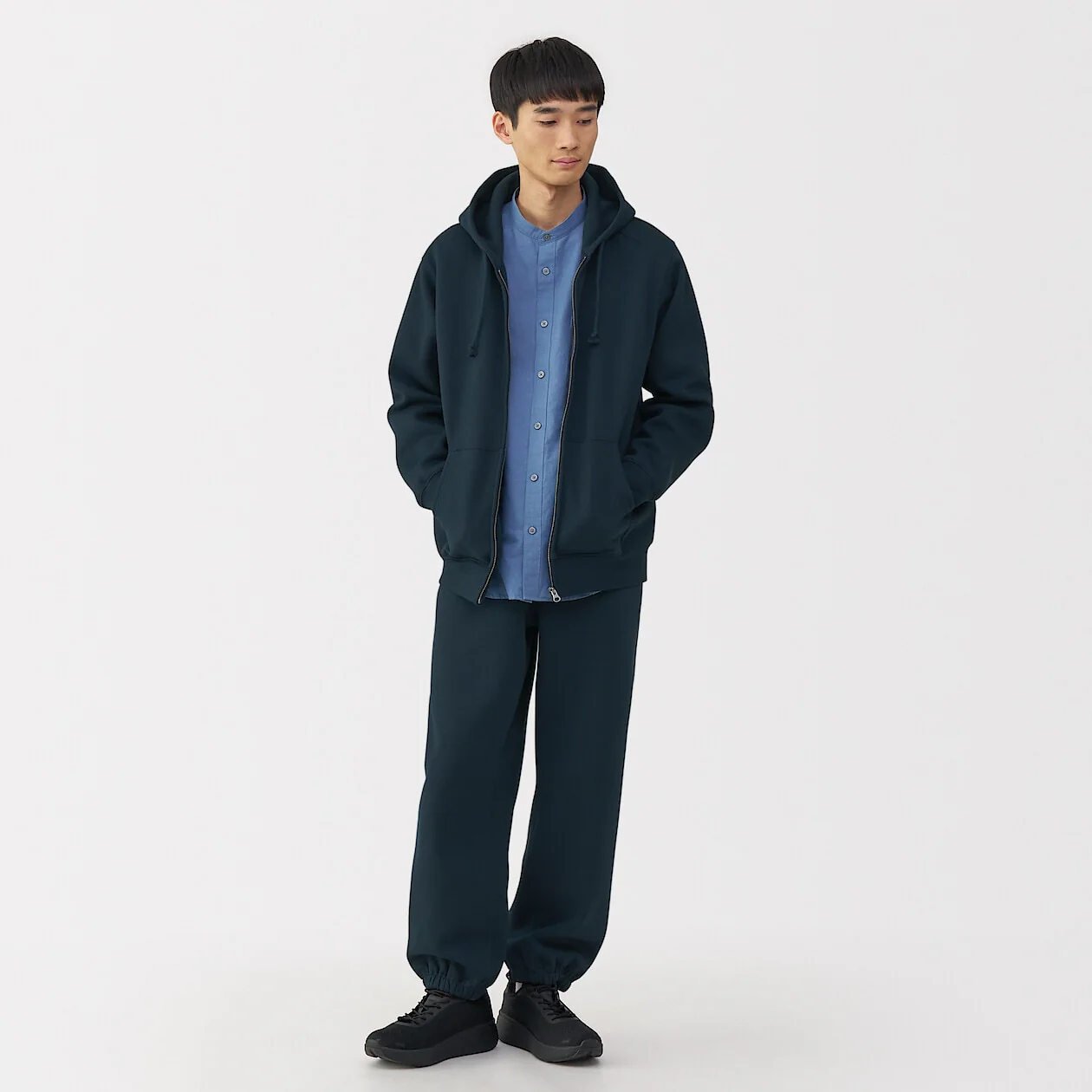 Zip Up Sweatshirt Hoodie - Image 29