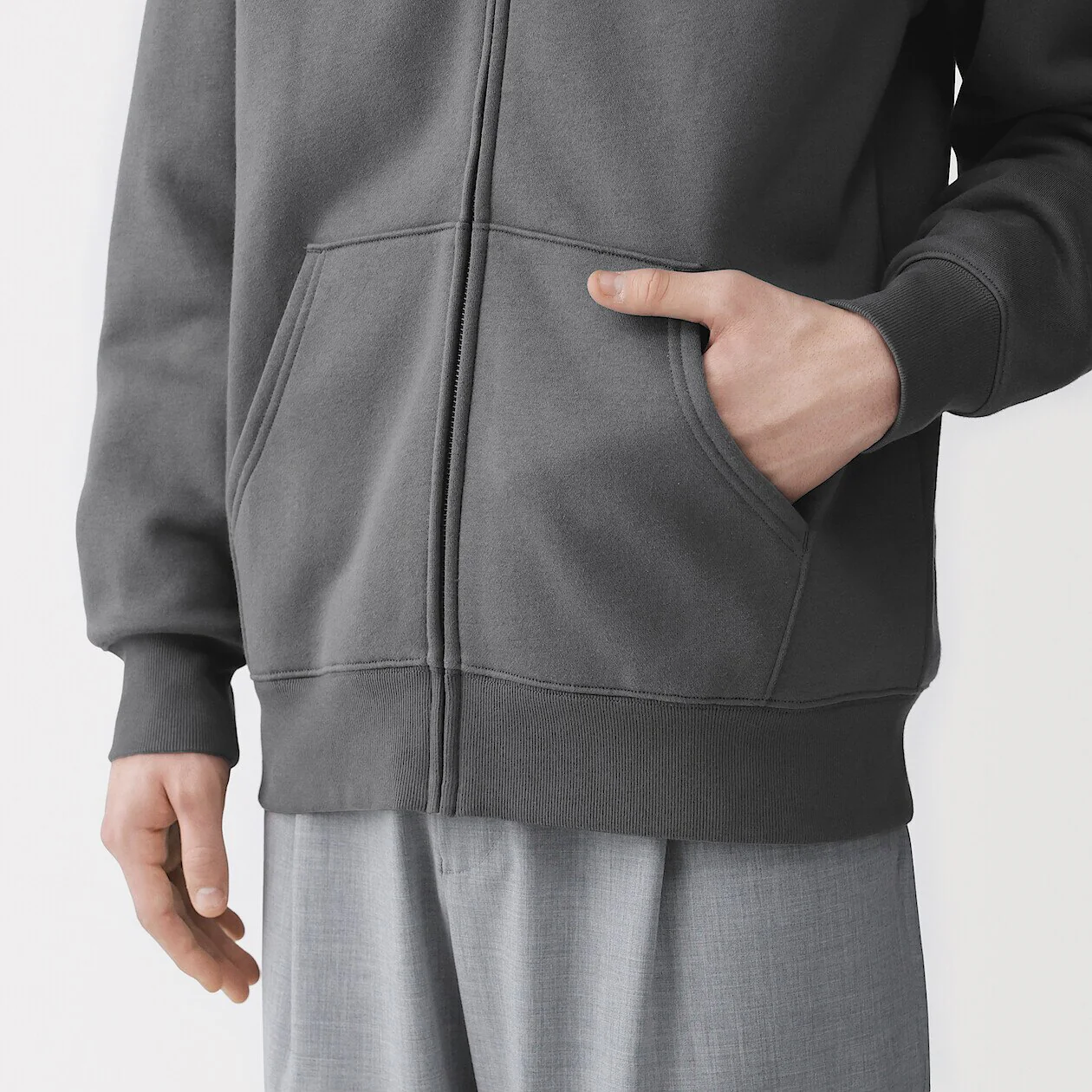 Zip Up Sweatshirt Hoodie - Image 42