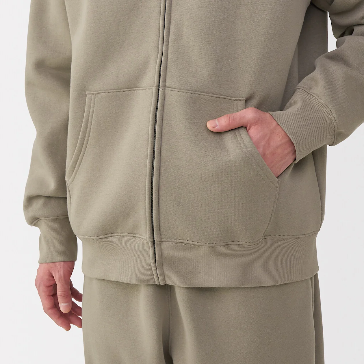 Zip Up Sweatshirt Hoodie - Image 6