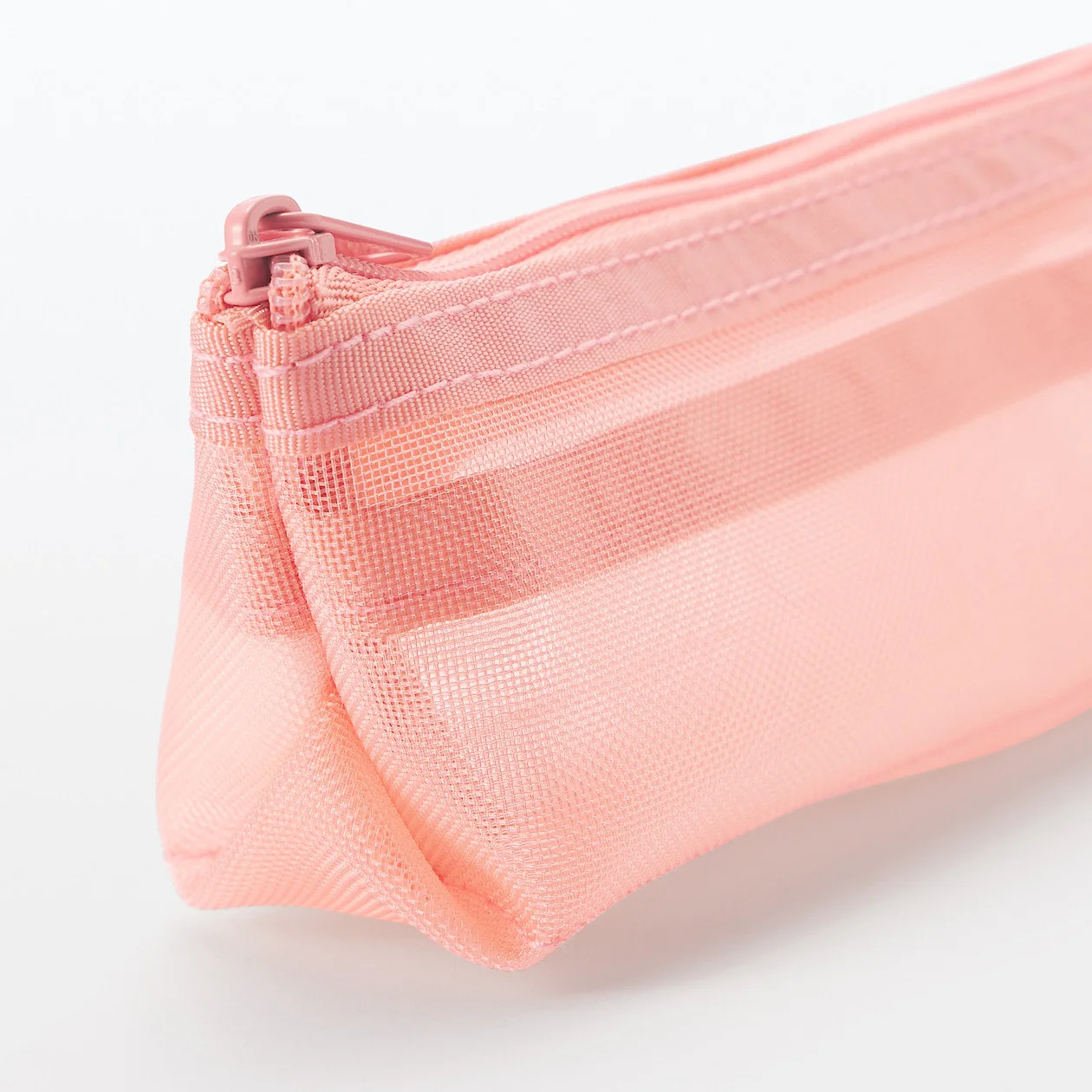 Nylon Mesh Pencil Case With Gusset - Shallow - Image 10