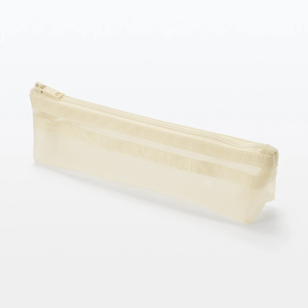 Nylon Mesh Pencil Case With Gusset - Shallow - Image 3