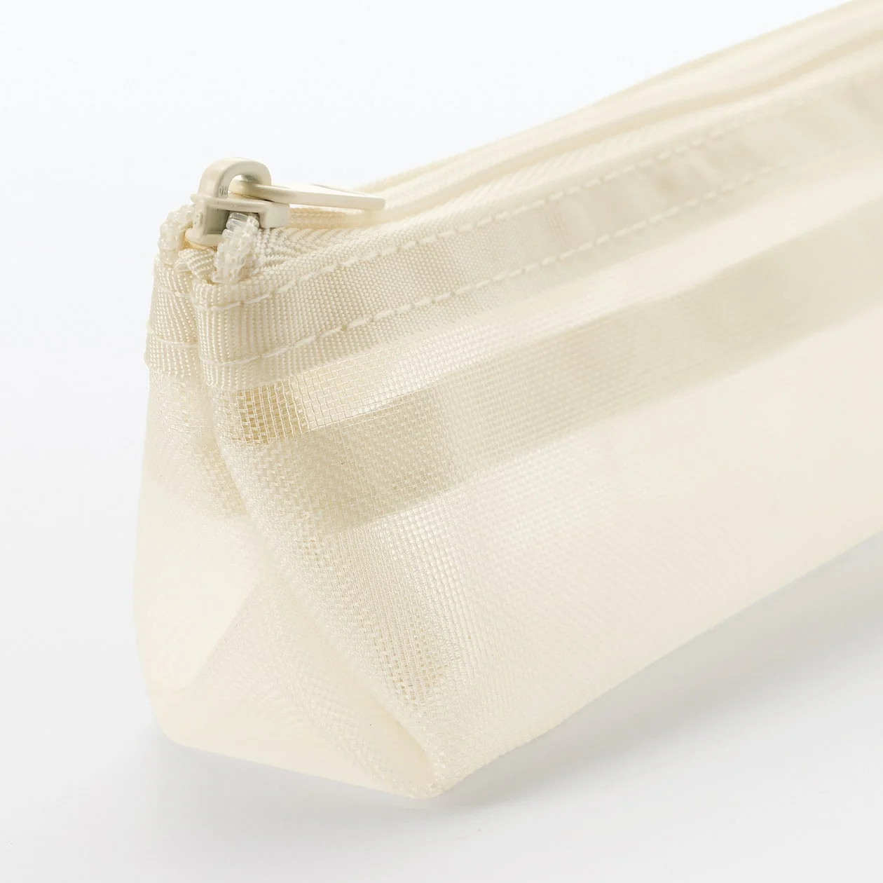 Nylon Mesh Pencil Case With Gusset - Shallow - Image 4