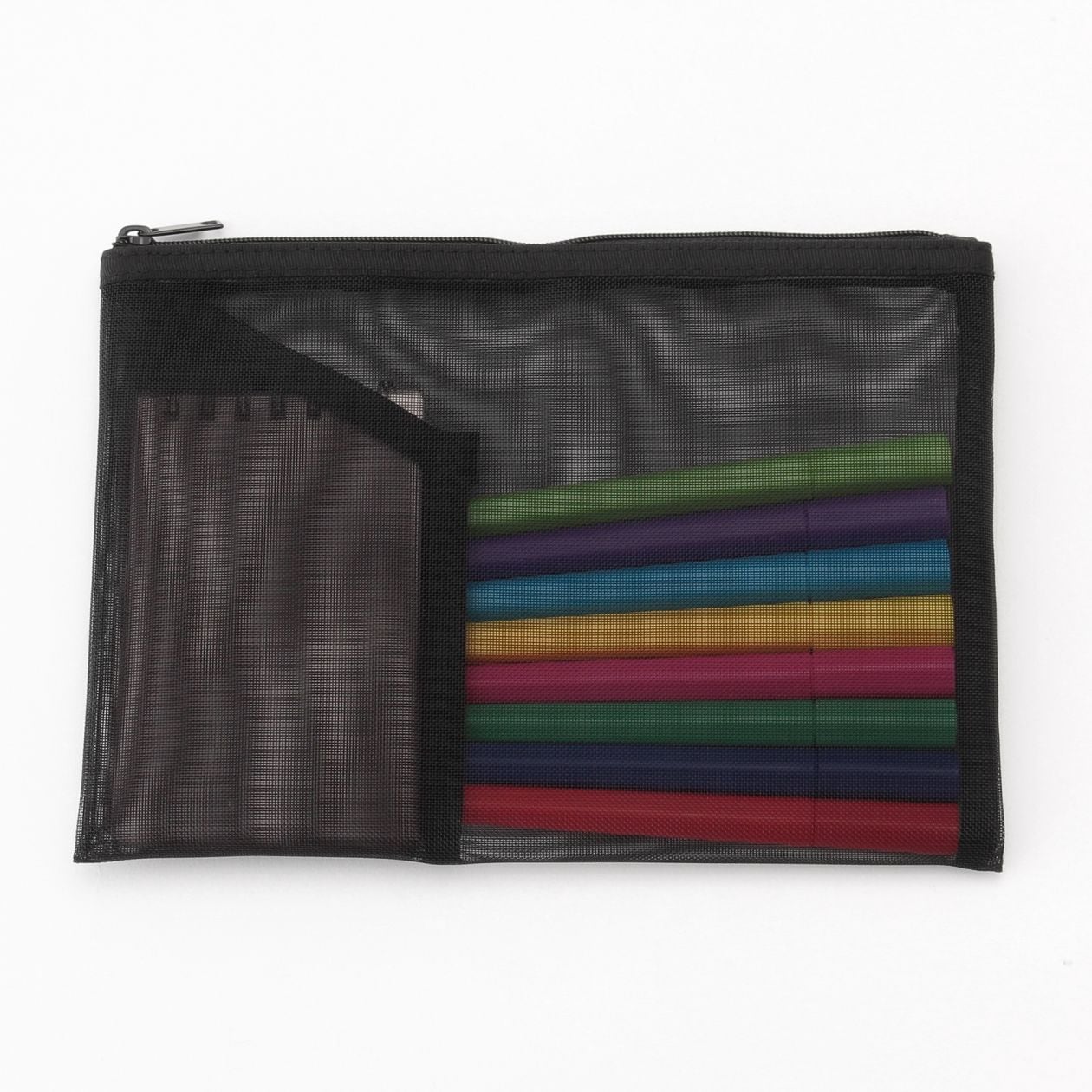Nylon Mesh Pouch With Pocket - B6 - Image 5