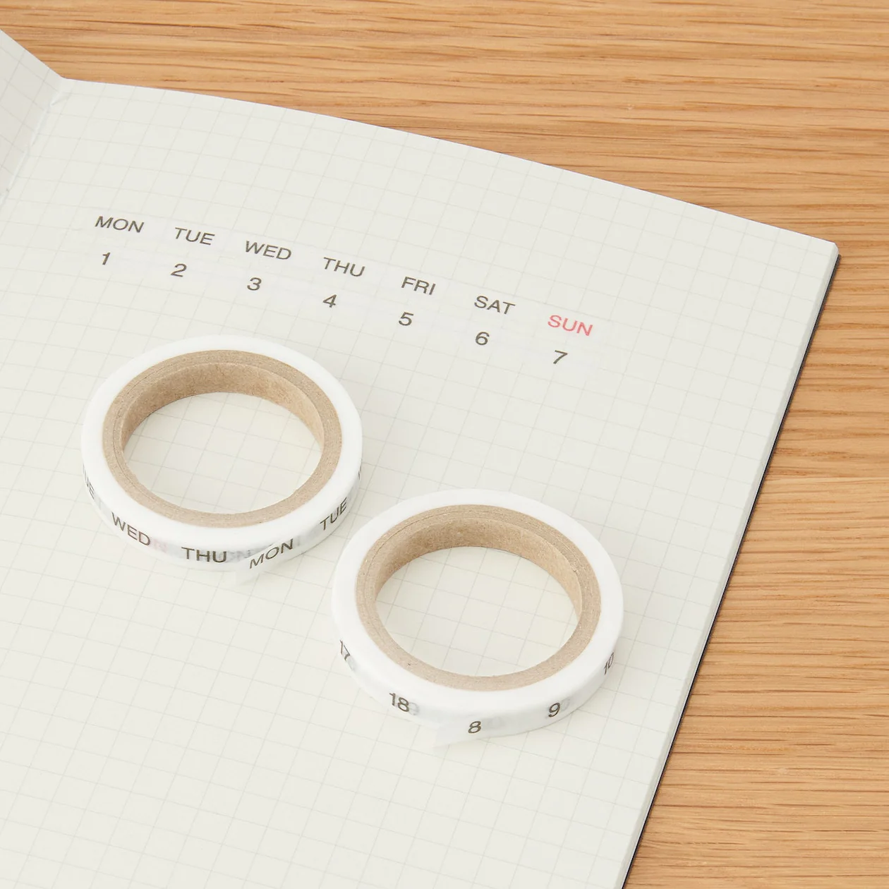 Perforated Masking Tape - Days of Week - Image 4