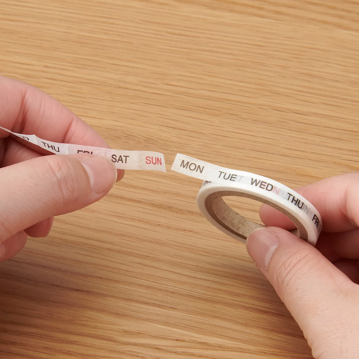 Perforated Masking Tape - Days of Week - Image 5