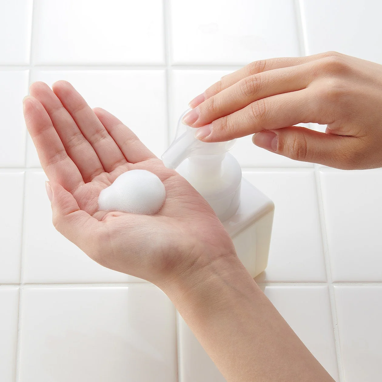 PET Foaming Refill Bottle - White (250ml) - Image 5