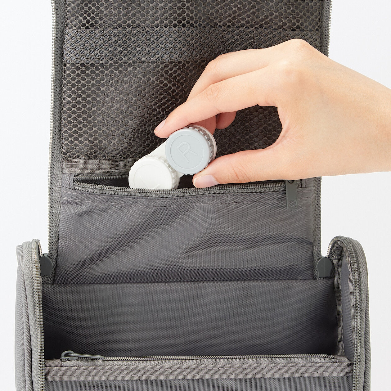 Polyester Hanging Toiletry Case - Image 5