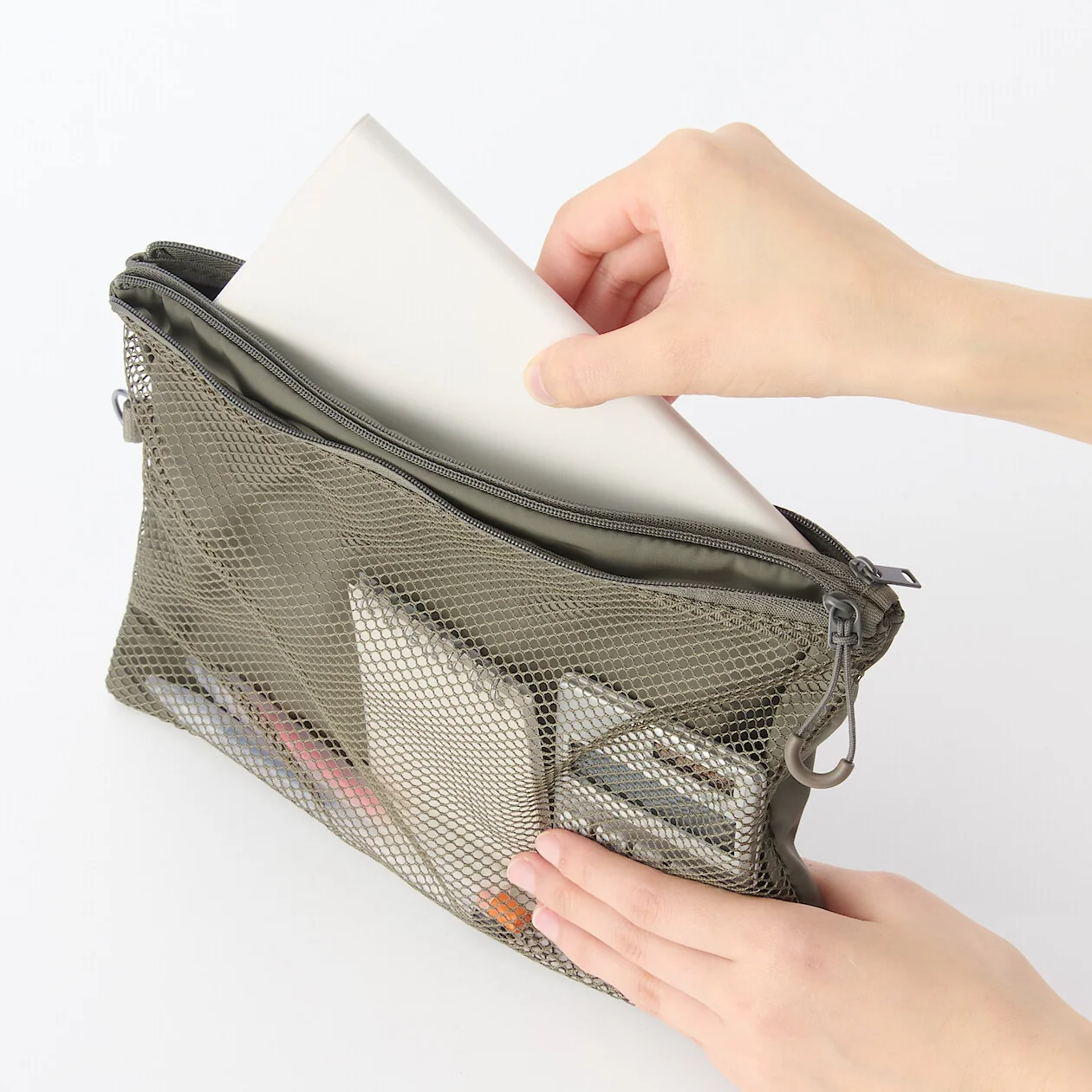 Compact Two-Zipper Travel Pouch - Image 16