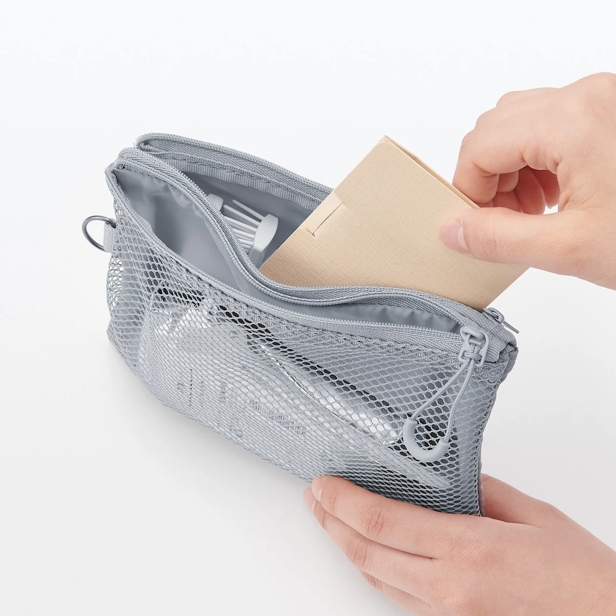 Compact Two-Zipper Travel Pouch - Image 47