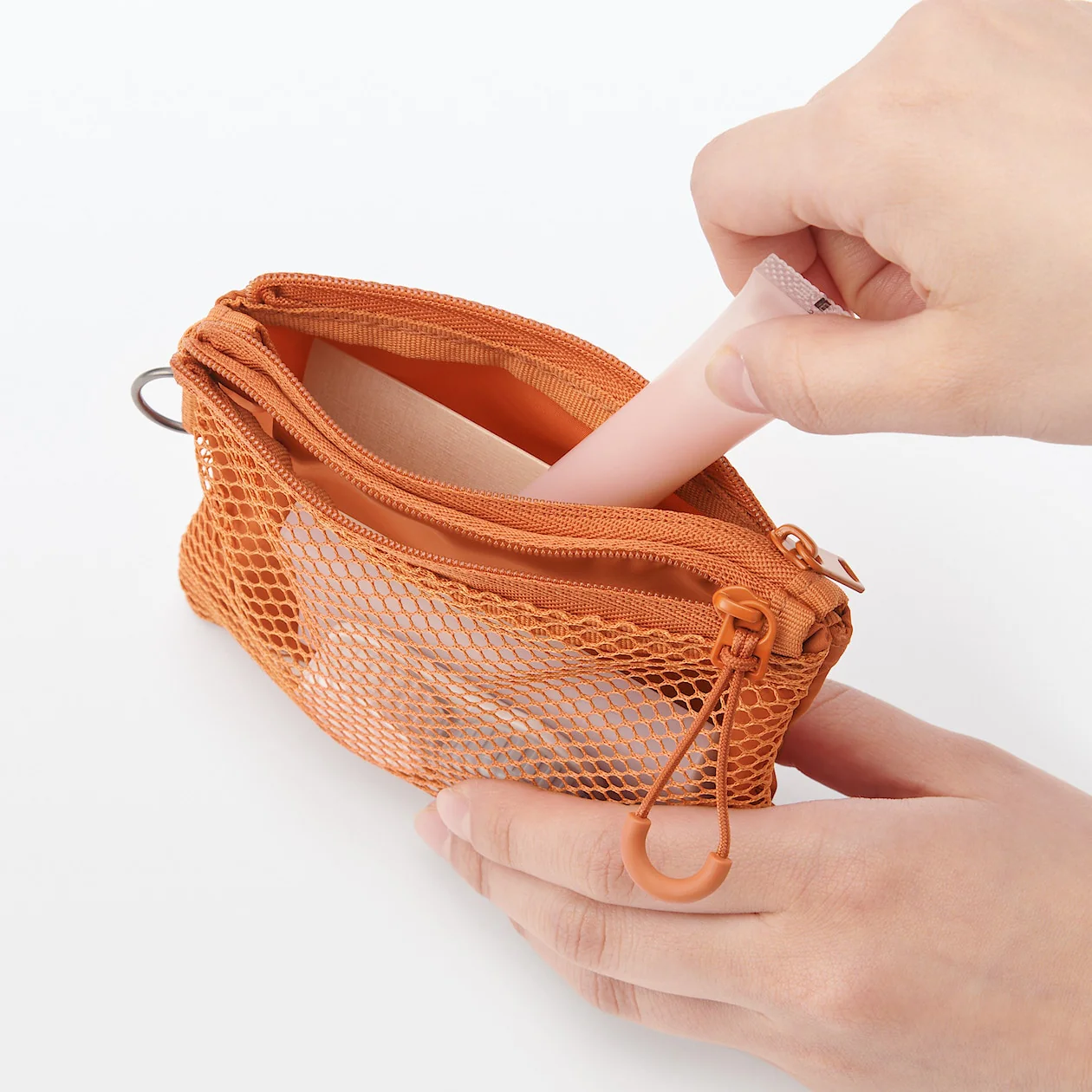 Compact Two-Zipper Travel Pouch - Image 59