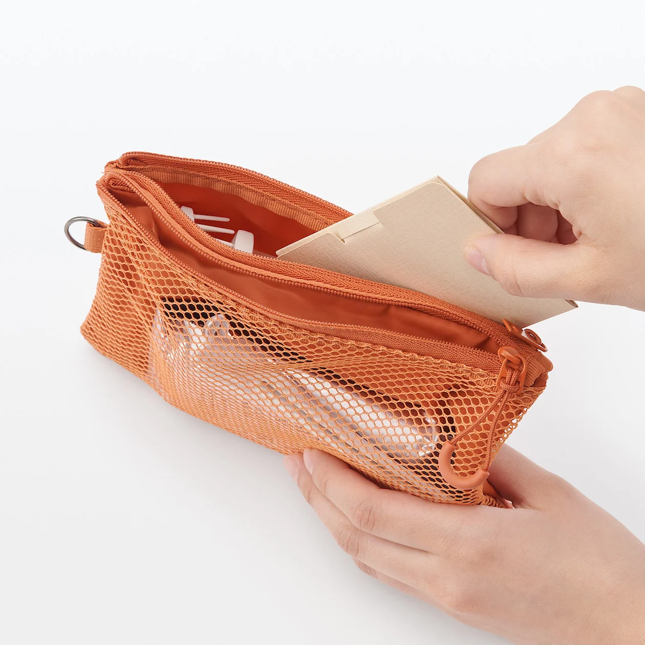 Compact Two-Zipper Travel Pouch - Image 65