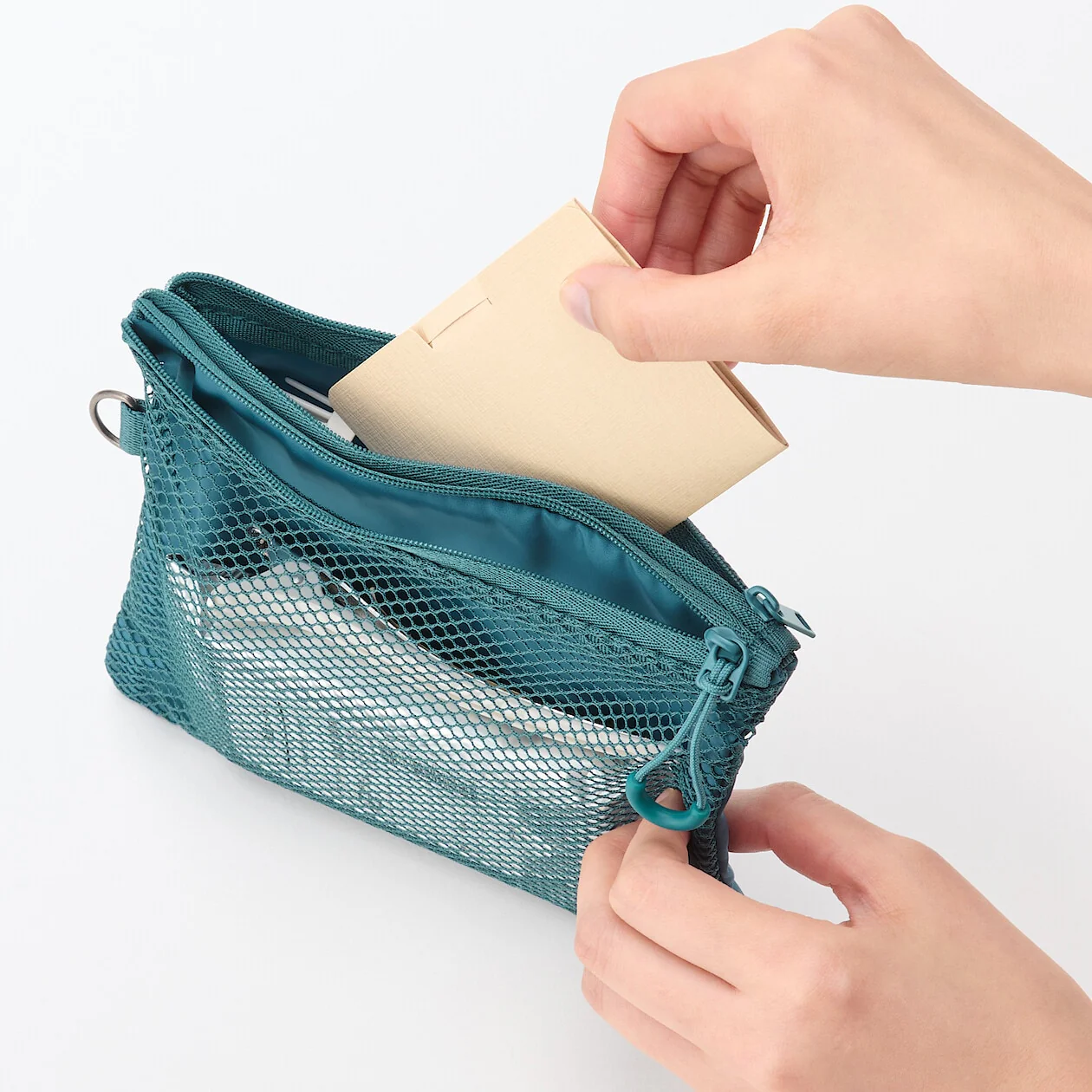 Compact Two-Zipper Travel Pouch - Image 84