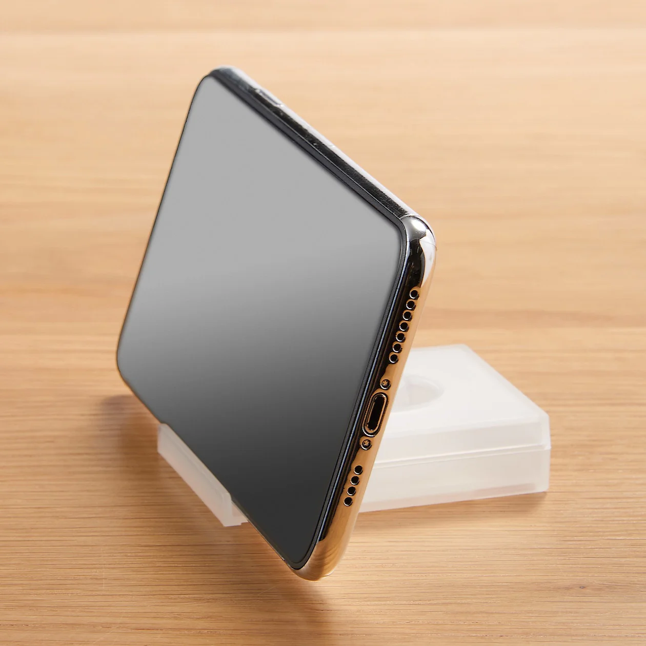 Polypropylene Cable Case With Stand - Clear - Image 4