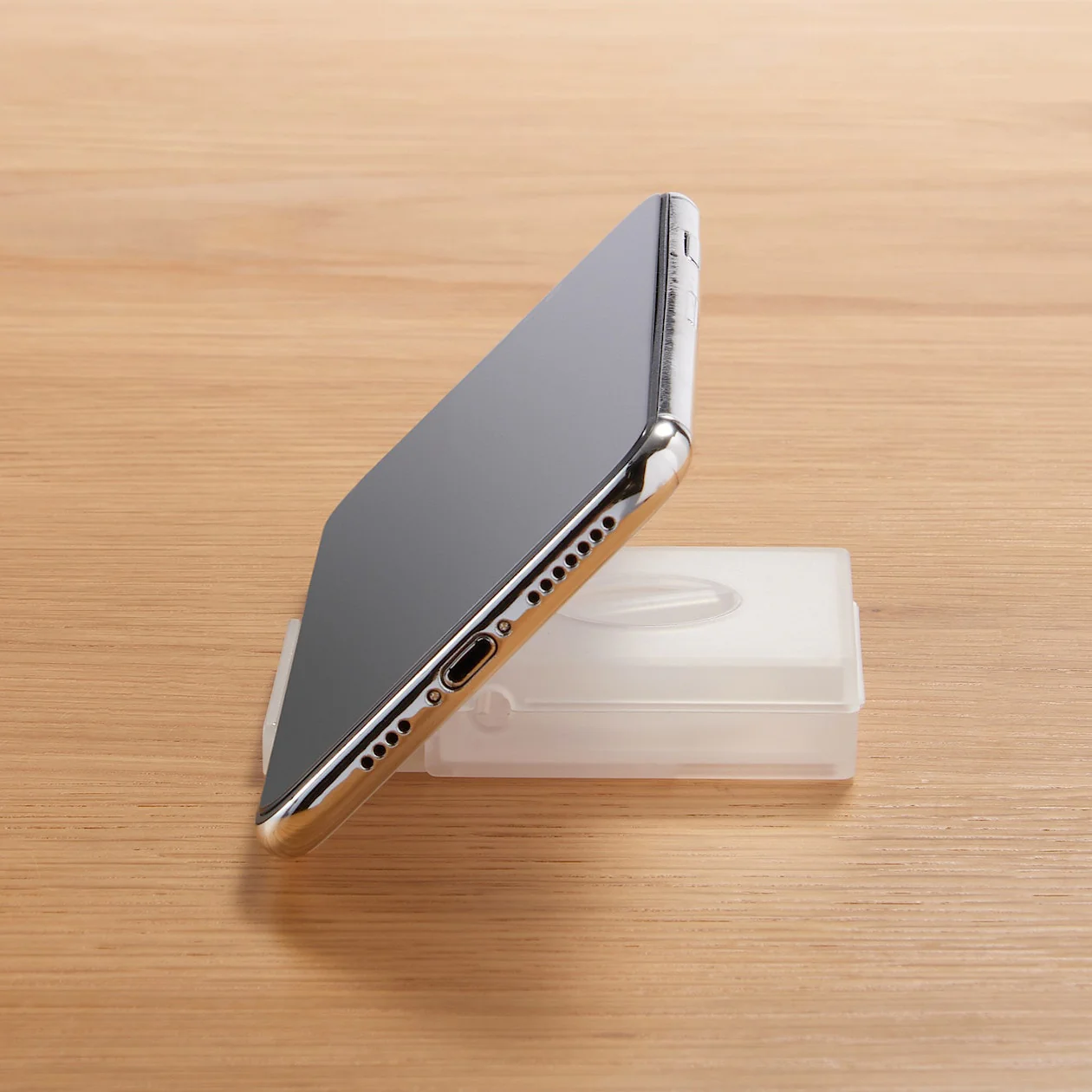 Polypropylene Cable Case With Stand - Clear - Image 6