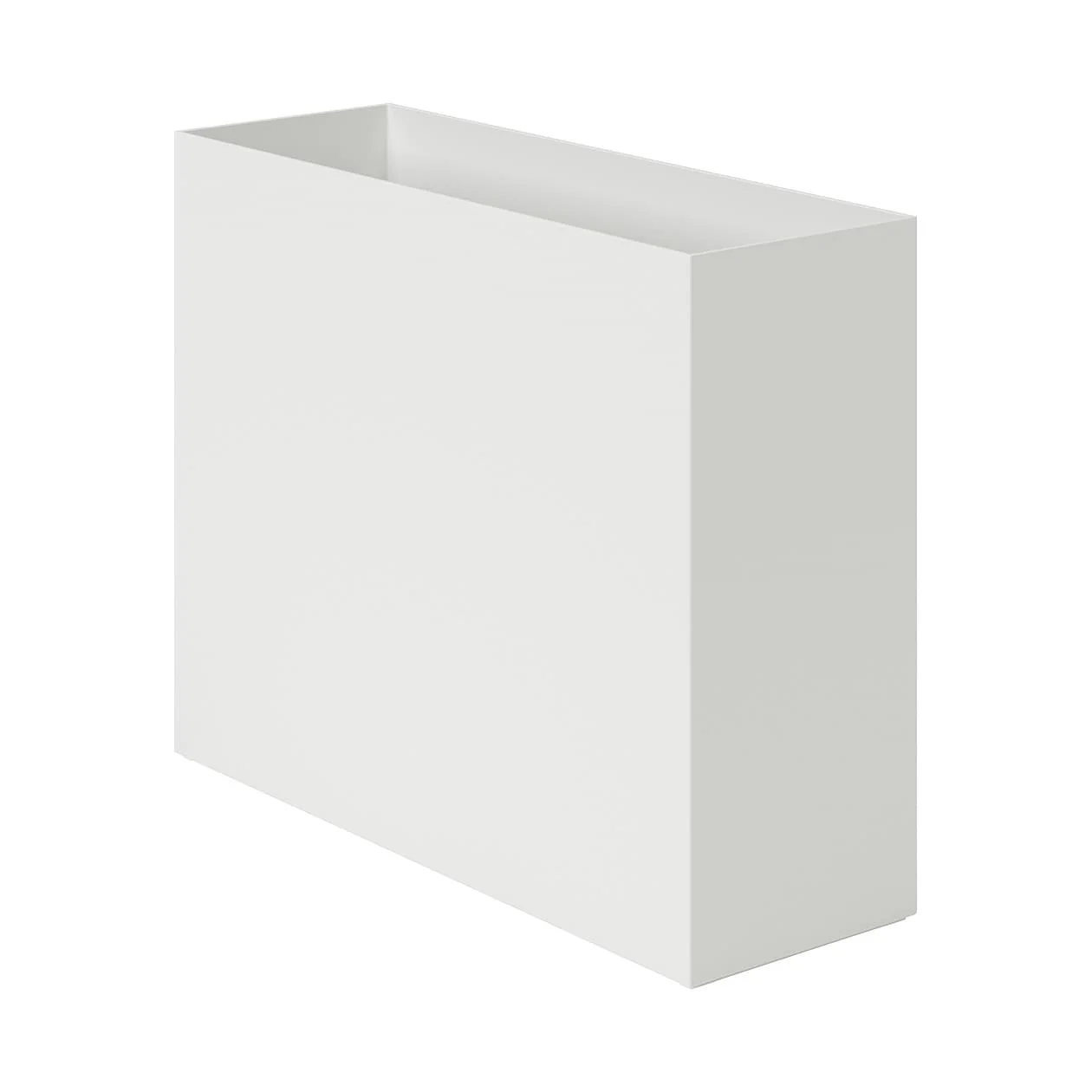 Polypropylene File Box - White Grey A4 - Image 3