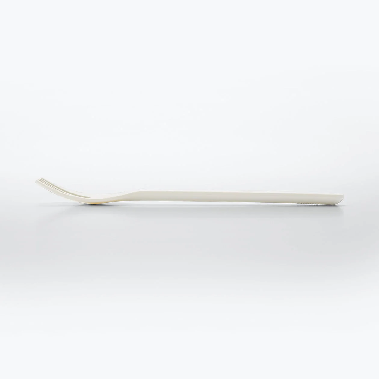 Polypropylene Fork & Spoon Set - White - Image 5