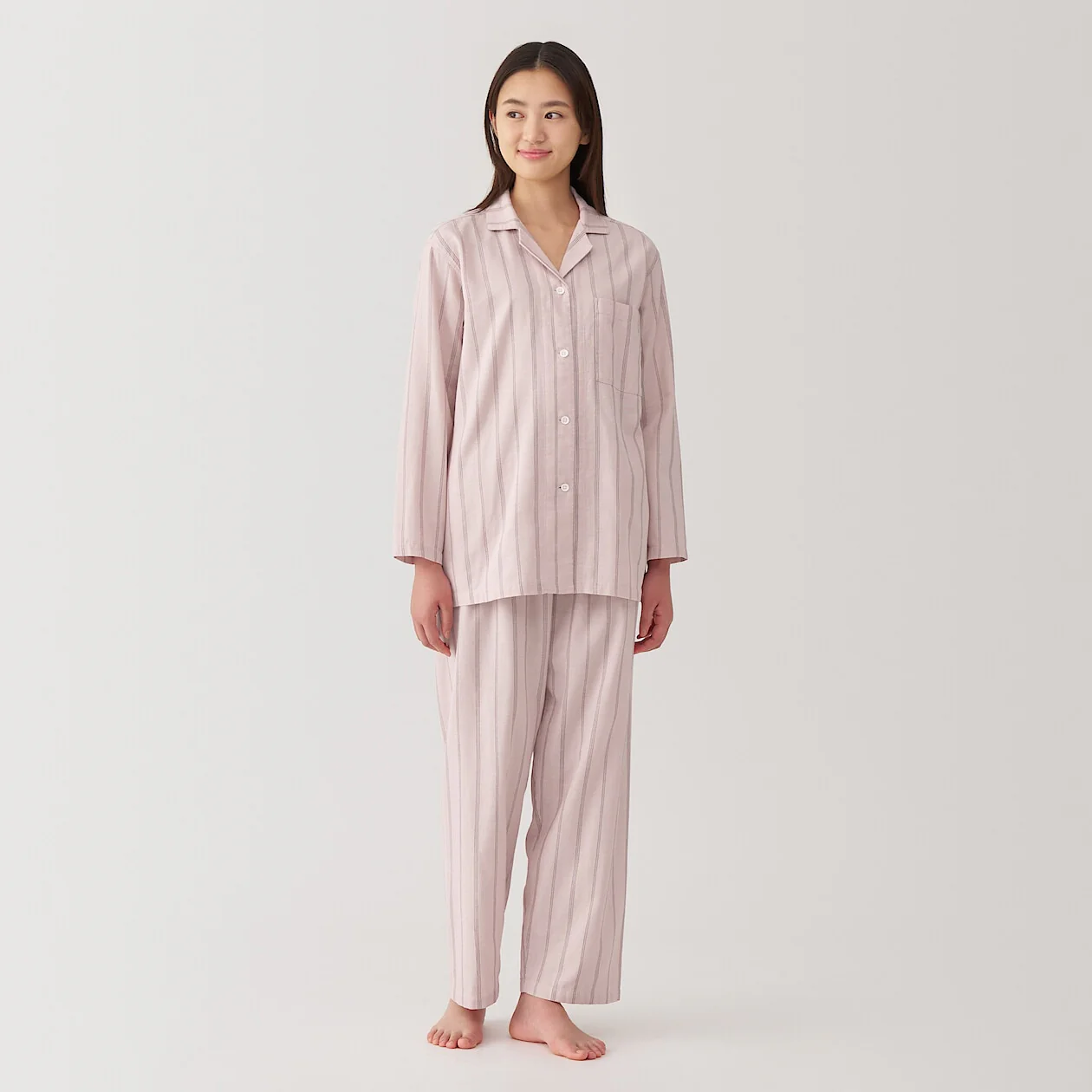 Side Seamless Double Gauze Pyjamas - Image 12