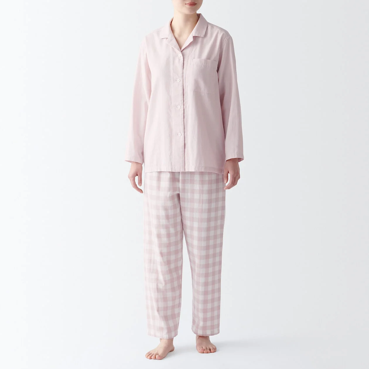 Side Seamless Double Gauze Pyjamas - Image 34