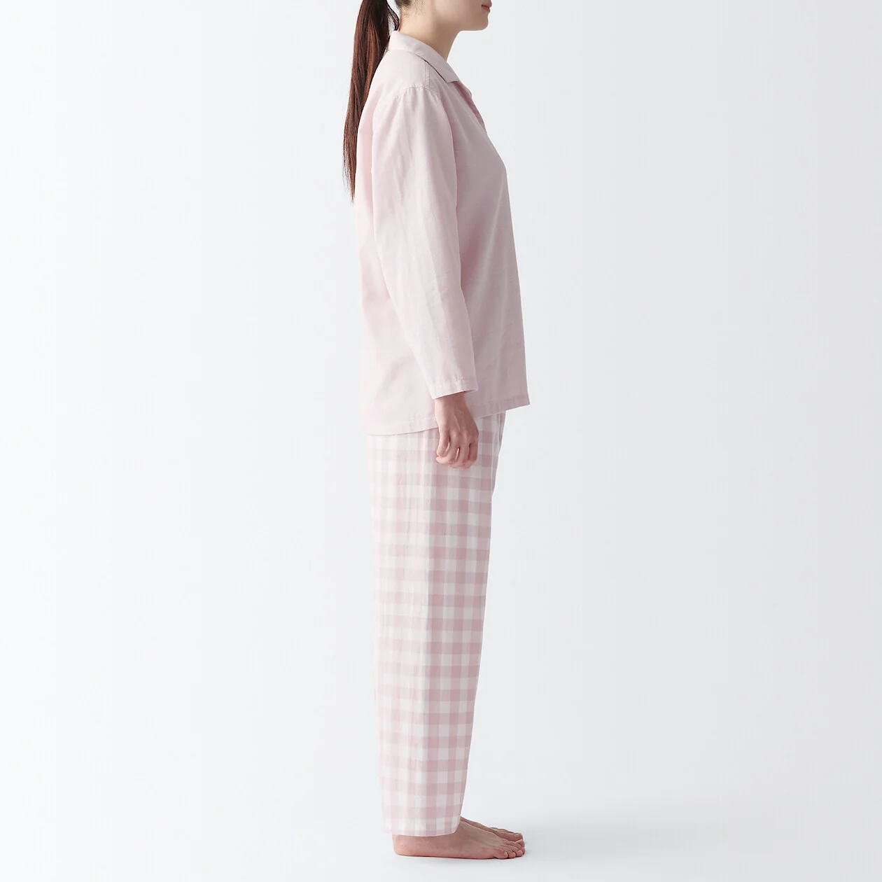Side Seamless Double Gauze Pyjamas - Image 36