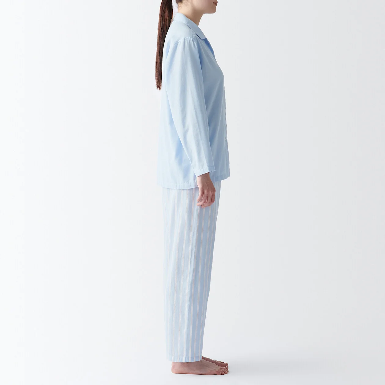 Side Seamless Double Gauze Pyjamas - Image 47