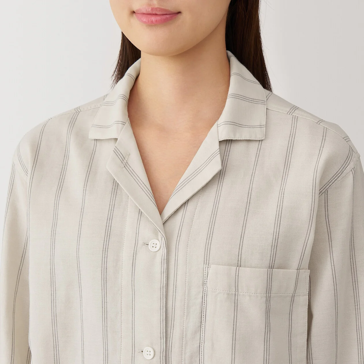 Side Seamless Double Gauze Pyjamas - Image 5